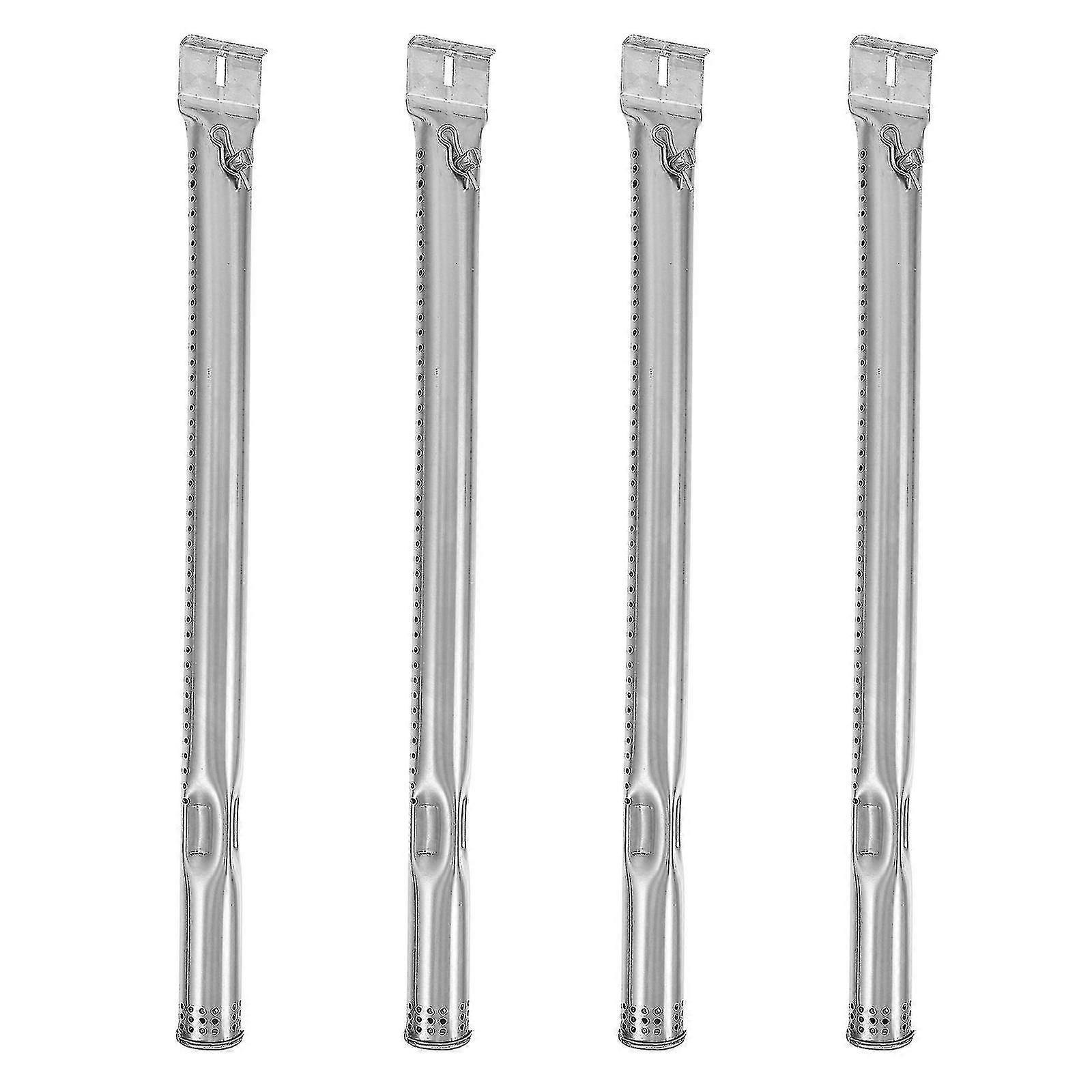 أنابيب ترحيل موقد غاز للشواء - 4 قطع استبدال الفولاذ المقاوم للصدأ