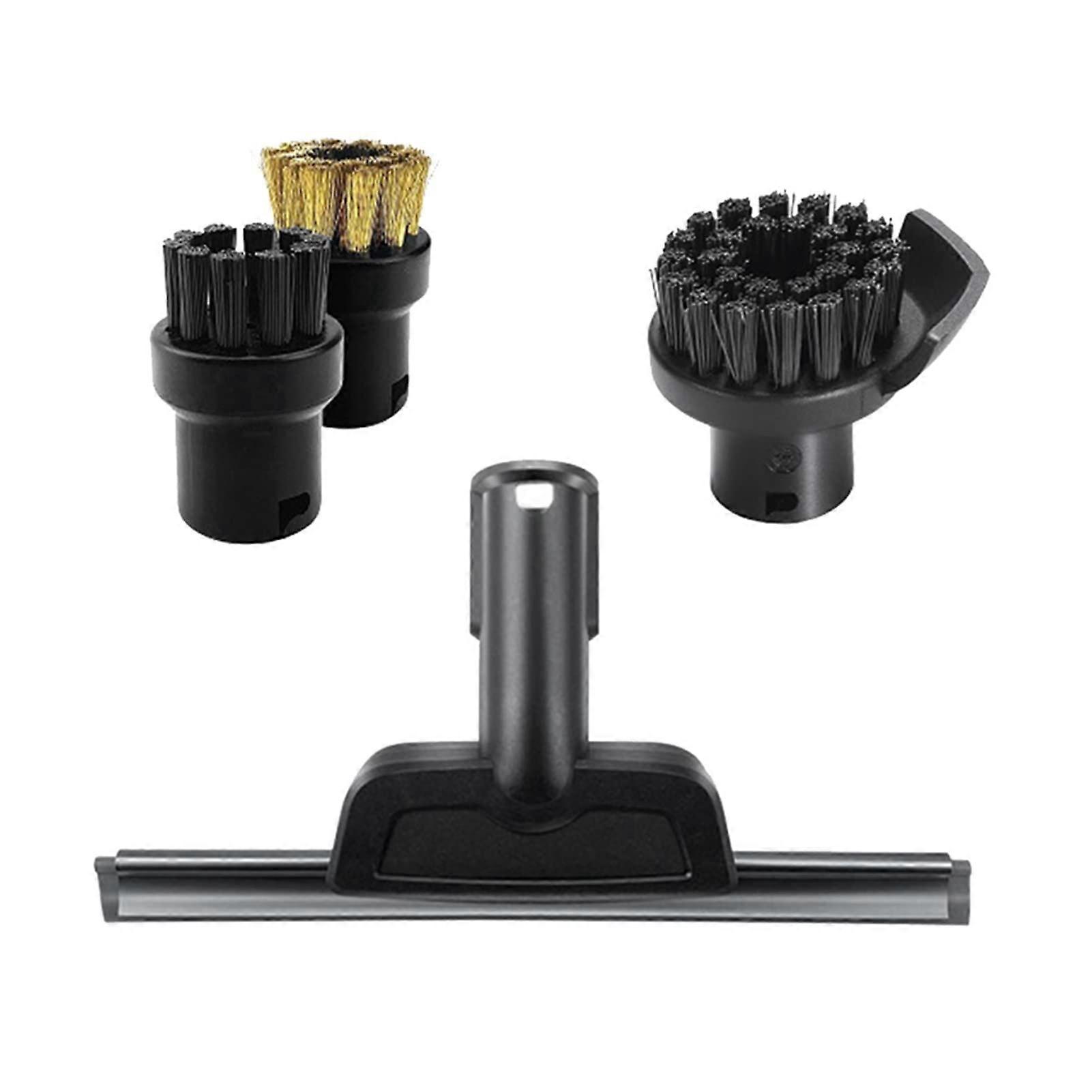 Replacement Round Brush Cleaning Blade Fits SC1 SC2 SC3 SC4 SC5 SC7 CTK10 CTK20 for Steam Cleaners Black