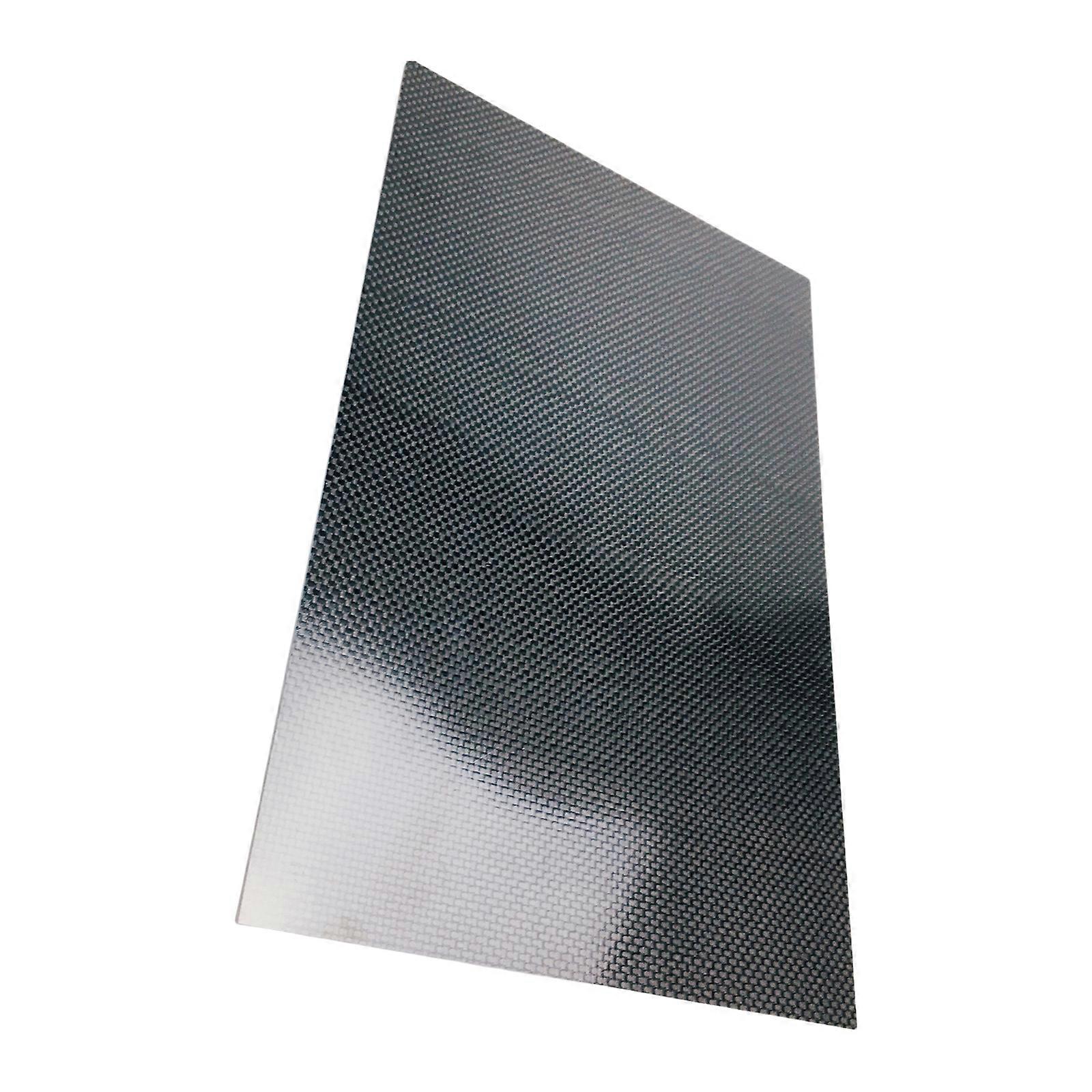 Carbon Fiber Board 3K 200x400mm Lightweight 3K Twill Weave Panel Sheet Replacement For Automotive Customization Multicolor