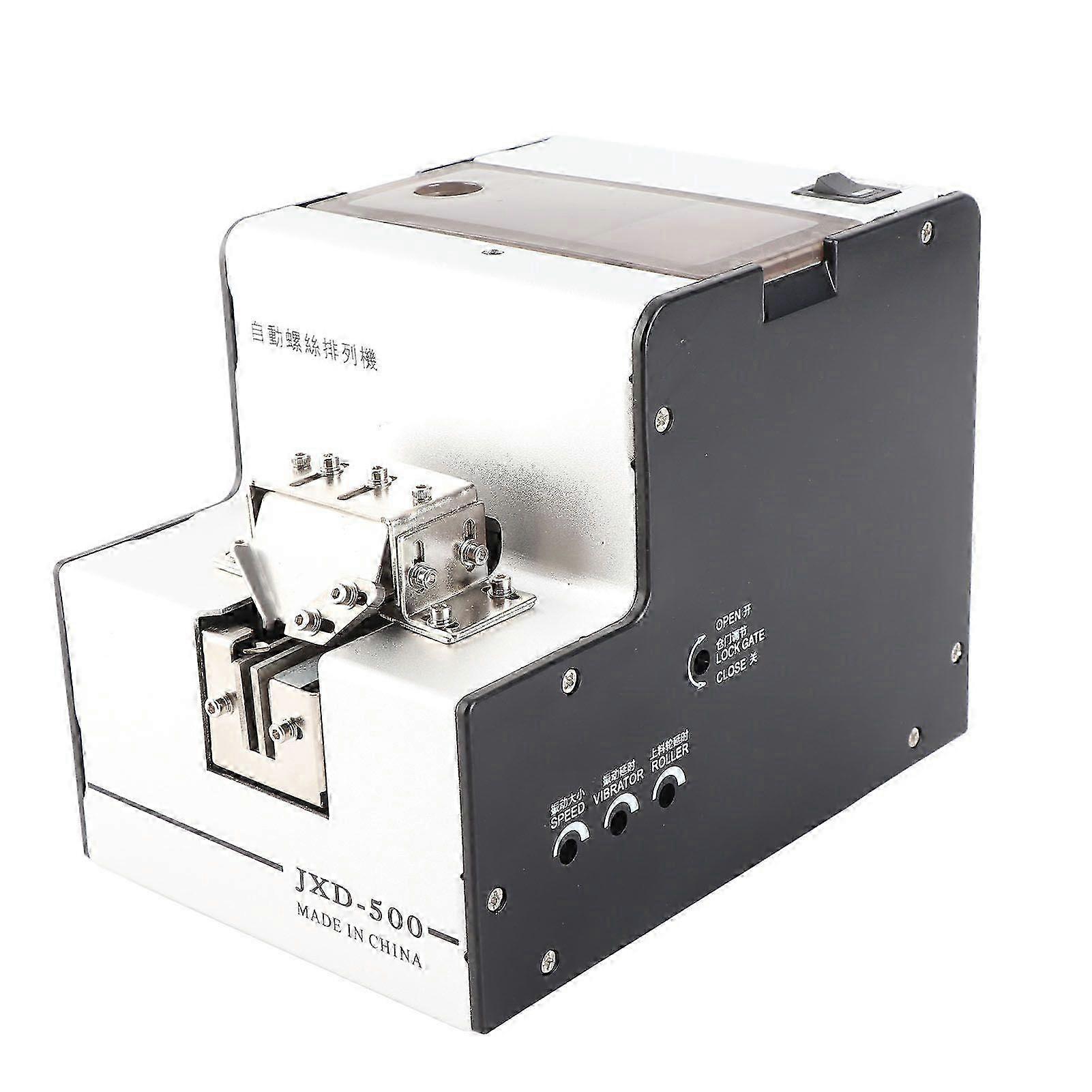 Automatic Screw Feeder Supplier Adjustable Self Tapping Screw Conveyor Machine 100240V EU Plug