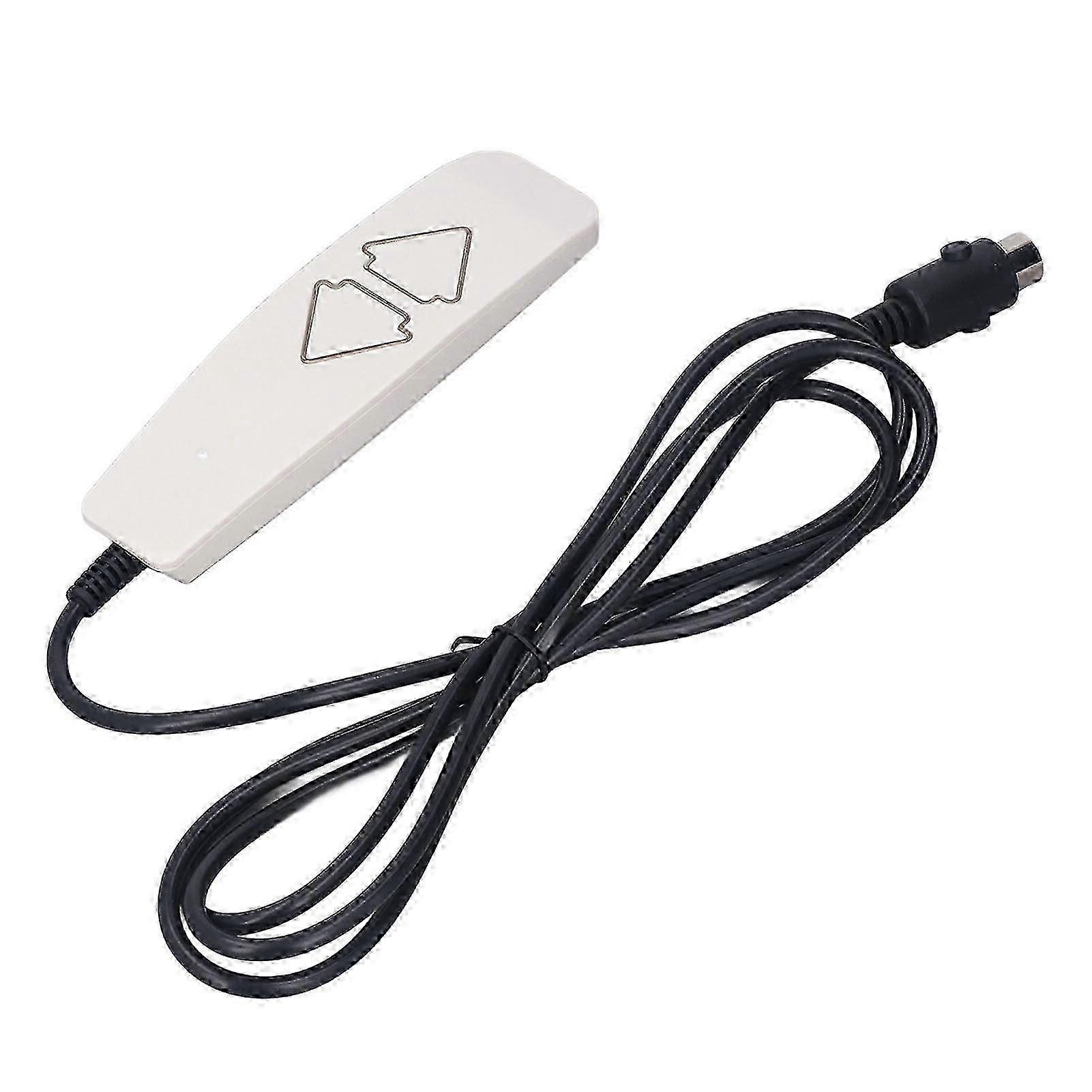 Universal 2-Button 5-Pin Lift Chair Remote Control, UK-Compatible Handset for Power Recliners