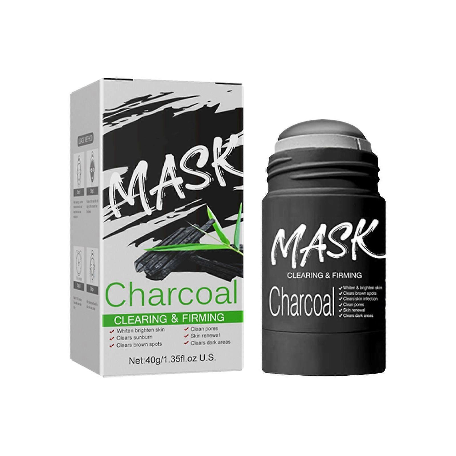 Charcoal Solid Mask Solid Face Cleansing Mask Stick Oil Control Moisturizing Mud Mask