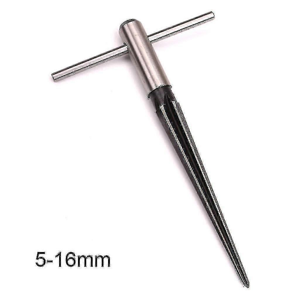 Guitar Bridge Pin Hole Reamer: Tapered 6 Fluted, 5 Degree Angle for Luthiers (Newest Tools)