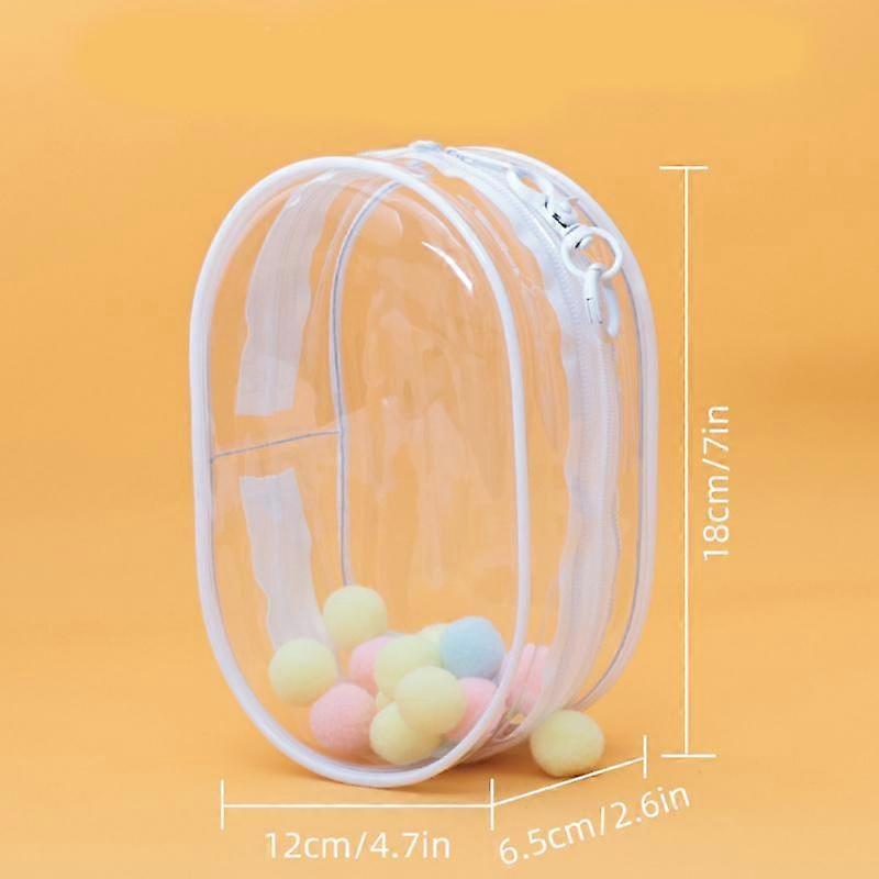 Doll Protection Box, High Transparency Anime Peripheral Cotton Doll Multi-color, Doll Transparent Display and Storage Box, with Detachable K