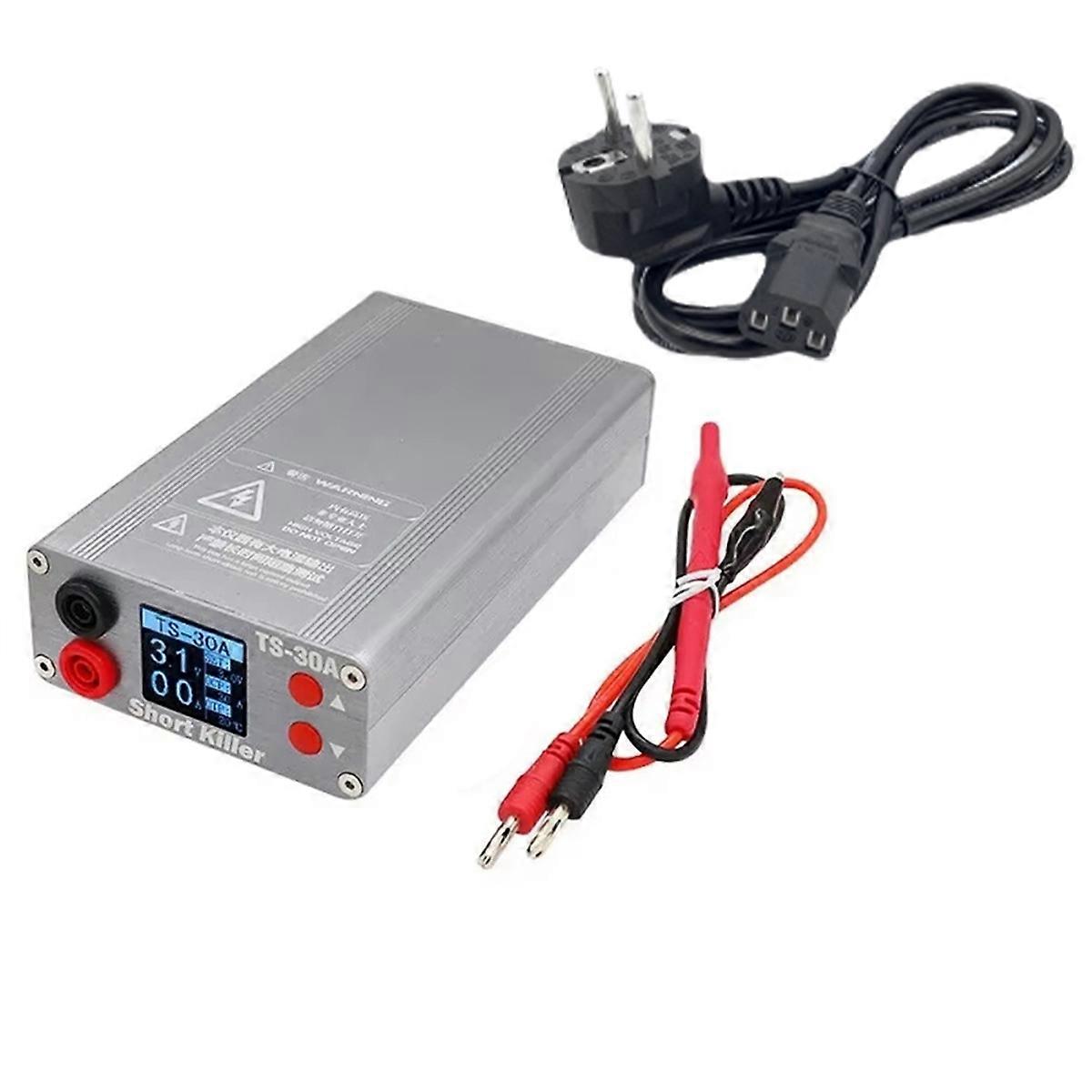 PCB Short Circuit Fault Detecting Machine Phone Short -30A for Mobile Repair Short-Circuit Burning Repair EU-PLUG