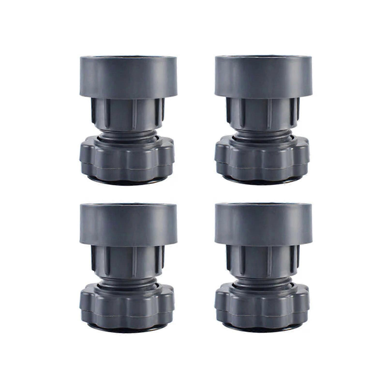 Washing Machine Pads 4 Pcs, Adjustable Height, Shock Absorbing, compatible with Refrigerator Stabilizers