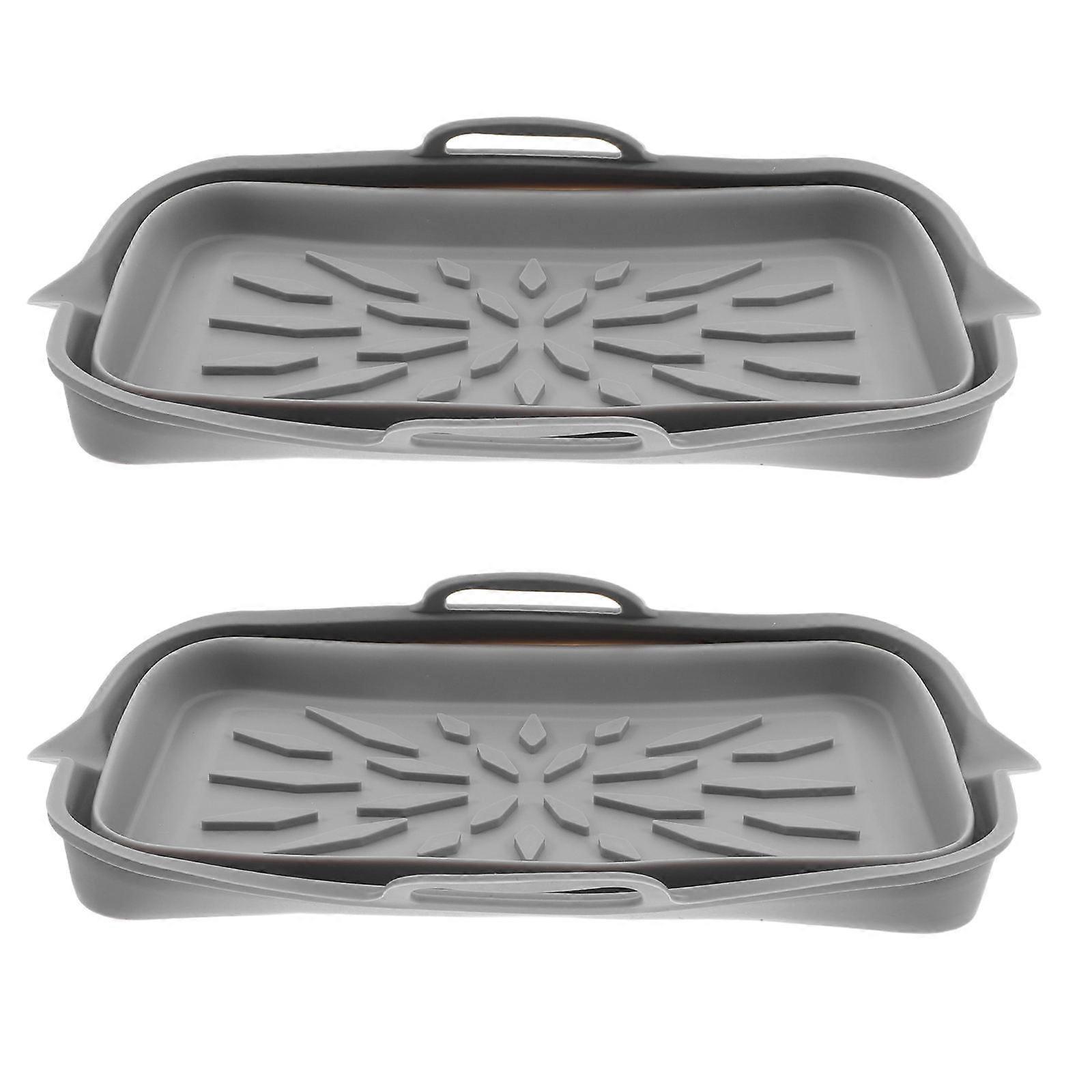 Silicone Cooking Trays Foldable Silicone Baking Mats for Home Use 2Pcs