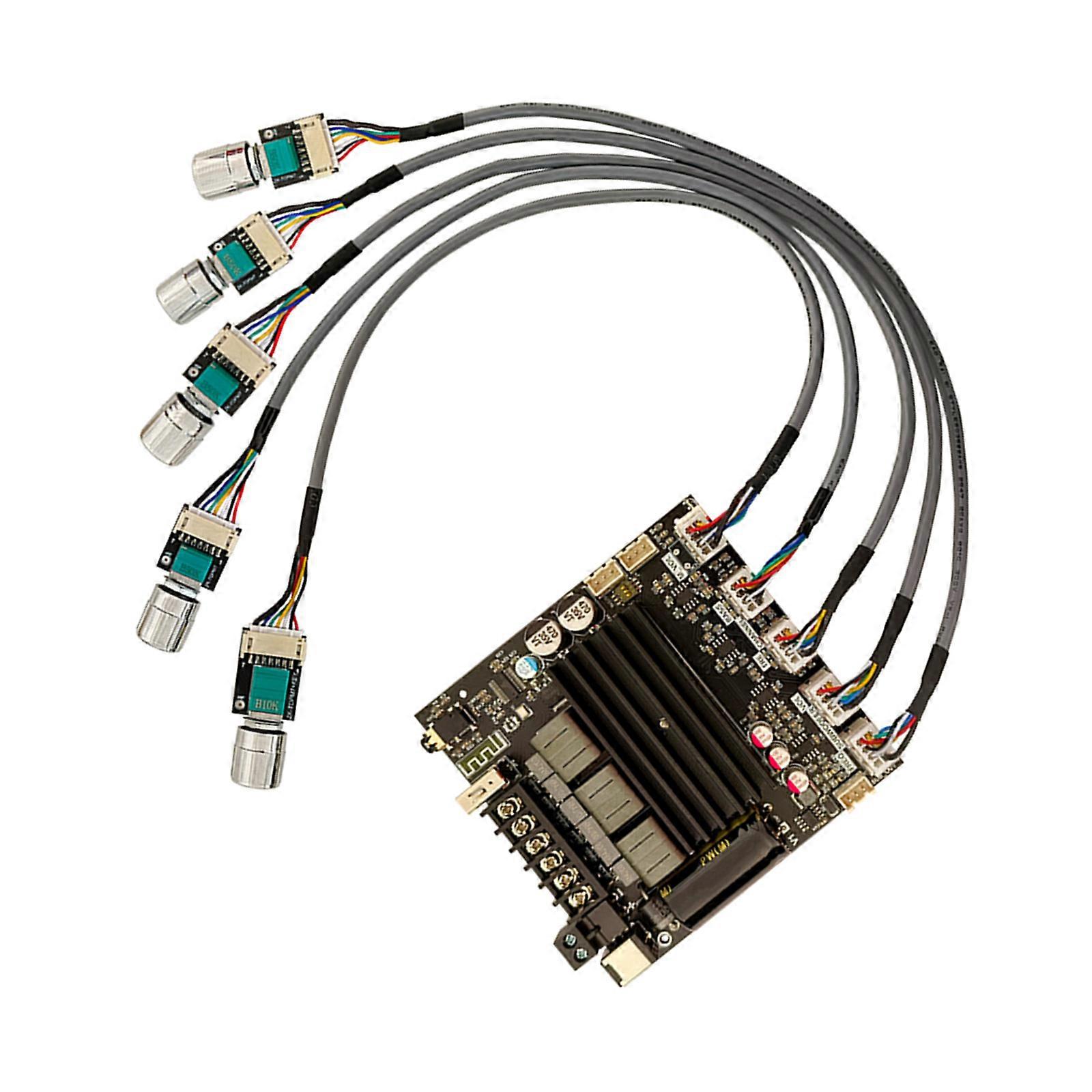 Subwoofer Amplifier Module TPA3221 2.1 Channel Bluetooth-compatible Amplifier Board Multicolor