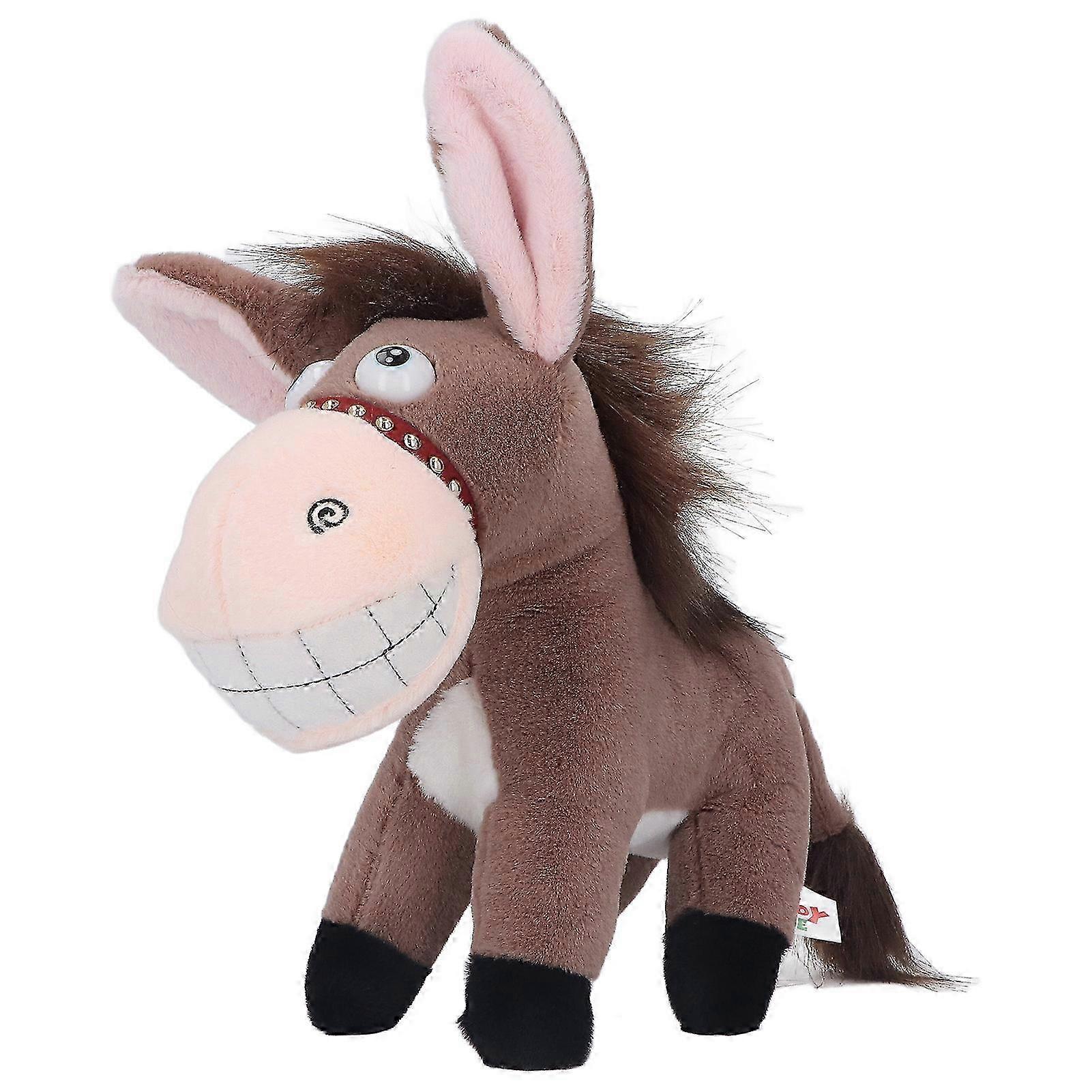 Plush Animal Donkey for Children - Soft Stuffed Toy with Vivid Features, Comfortable Hugging Companion