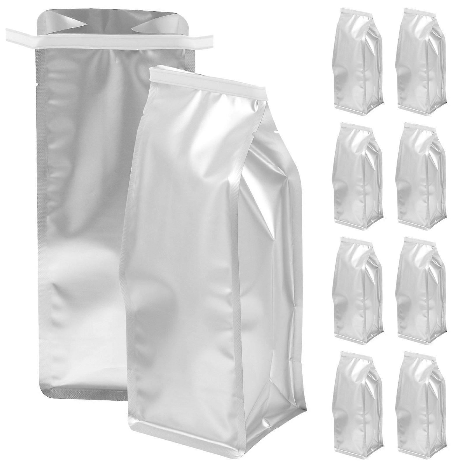 10pcs Portable Grease Containers Kitchen Oil Containers Multi-function Fat Storage Bags(L)