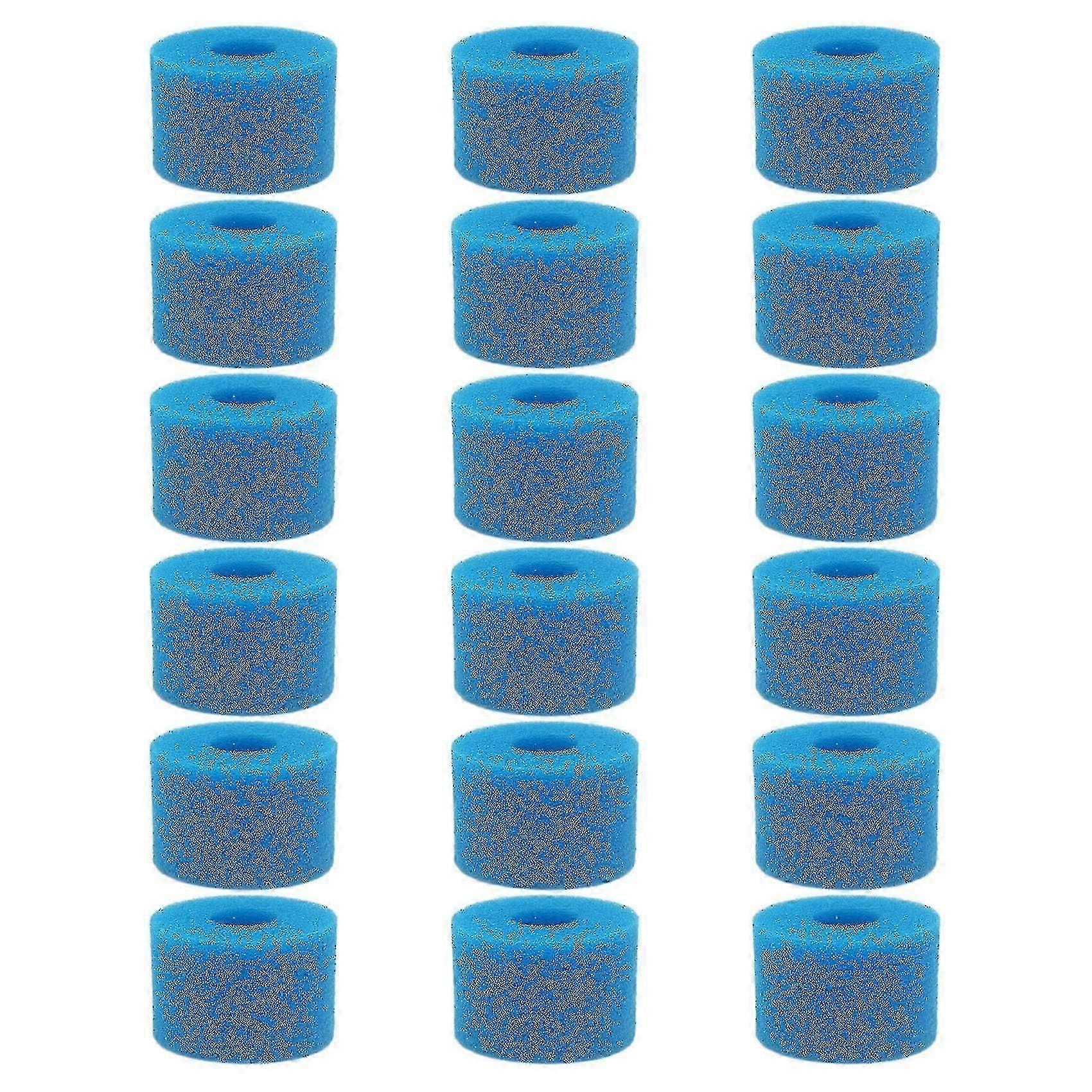 Lot de 18 filtres en mousse lavables et réutilisables pour spa Pure Spa, type S1