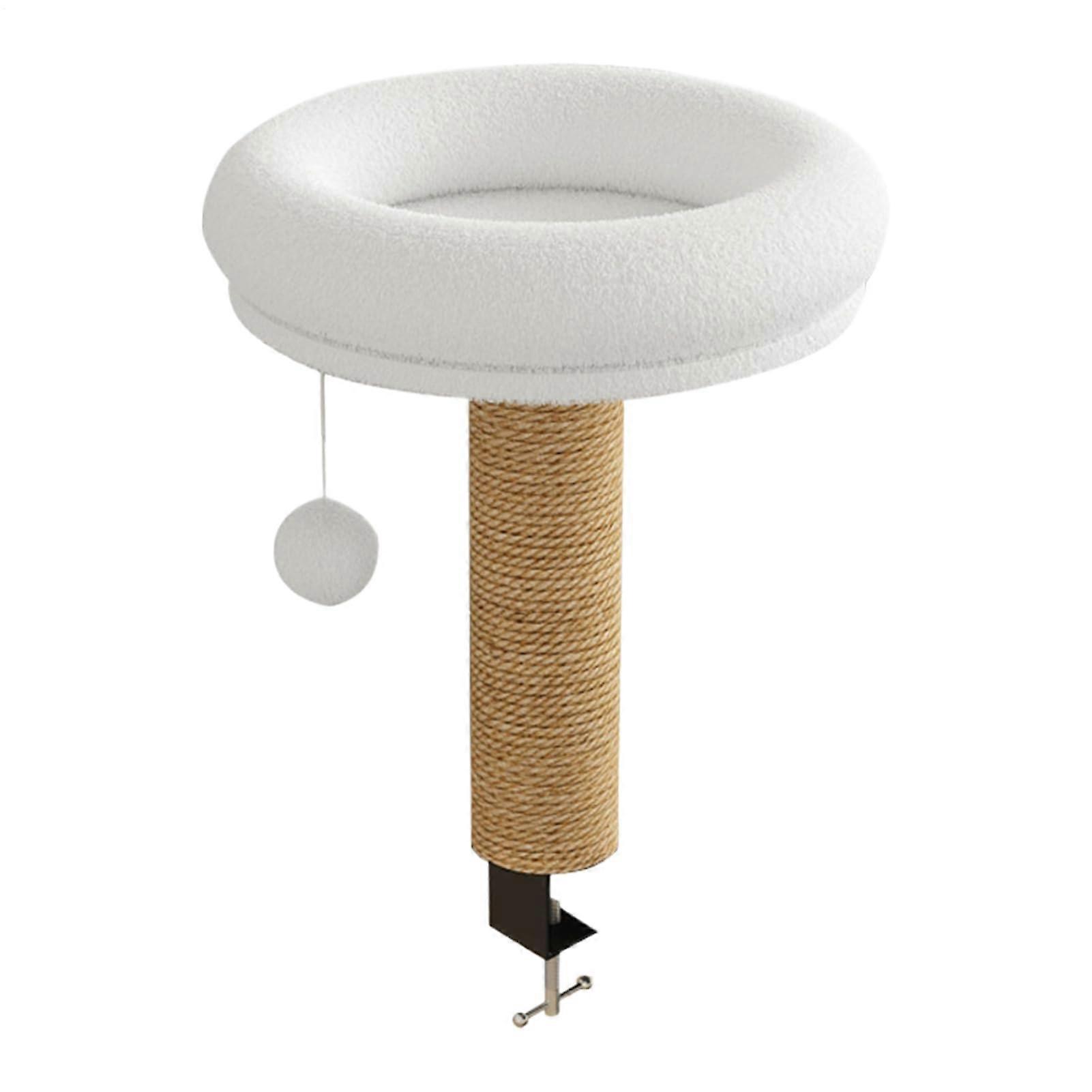 Cat Bed Desk Mount, Adjustable Kitten Table Nest, ScratchResistant Warm Finish, AntiTip, Indoor Window Sill Furniture