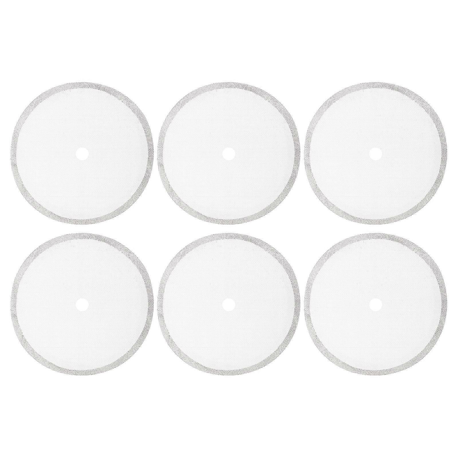 Espresso Filter Stainless Steel Coffee Mesh for Press Maker 6Pcs