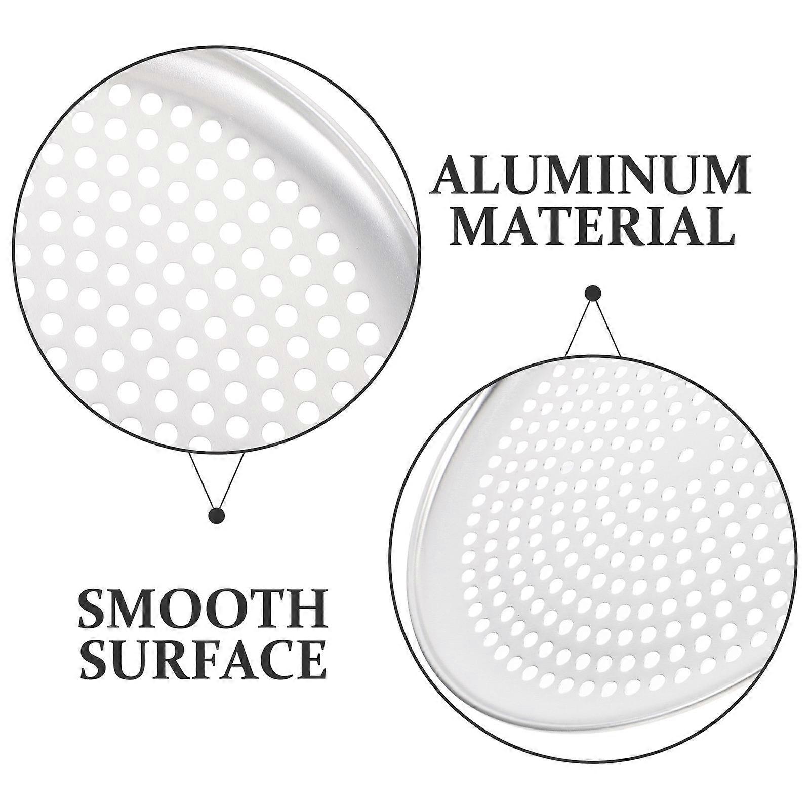 سبائك الألومنيوم بيتزا الخبز عموم مع ثقوب بيتزا الخبز عموم المنزلية فرن بيتزا صينية