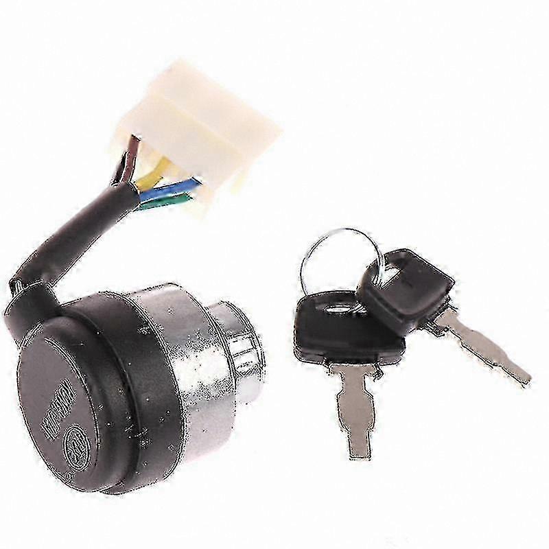 6-Wire Ignition Key Lock Switch for Gasoline and Diesel Generators
