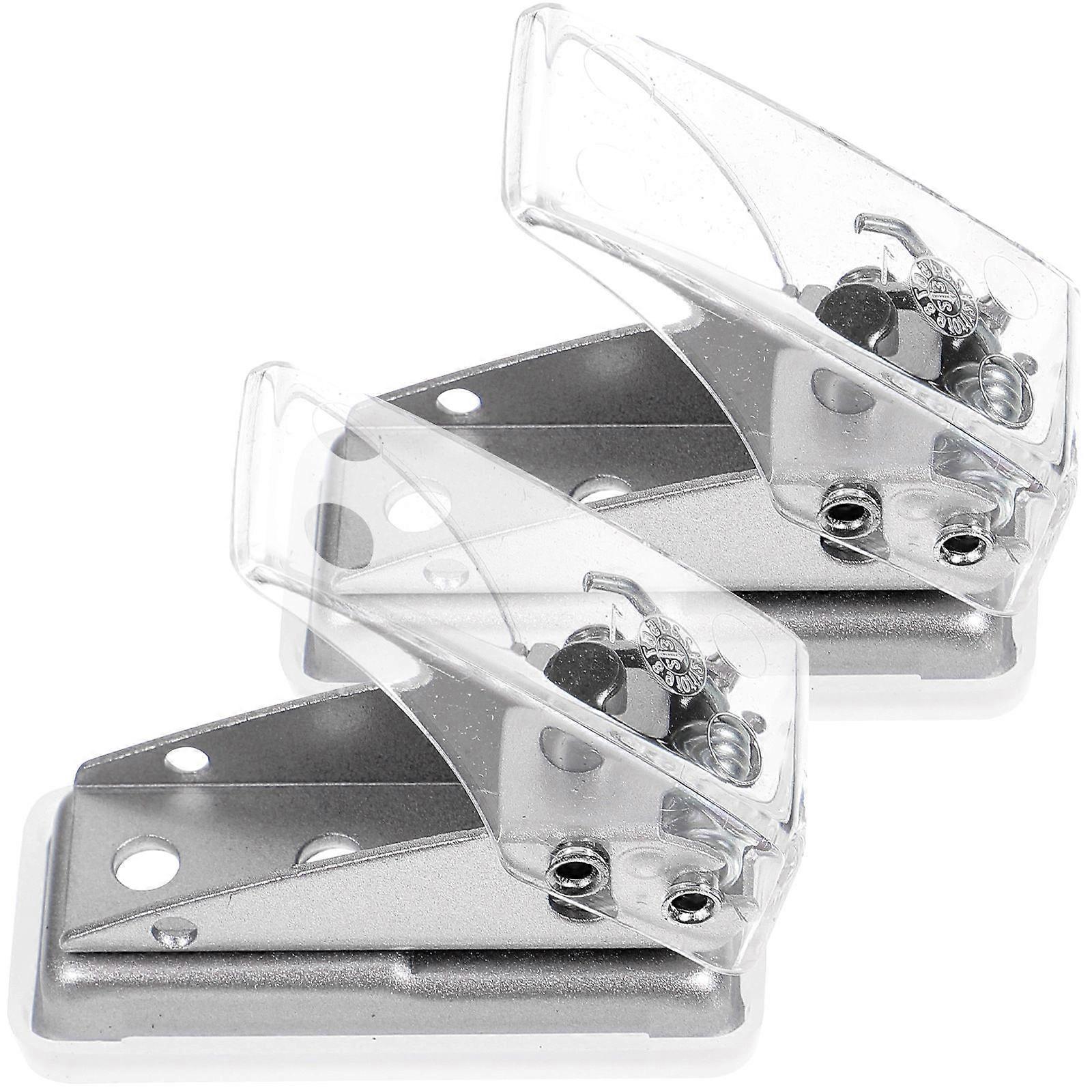 Craft Punches Plastic Single Hole Punch Tool for Paper Craft 4Pcs