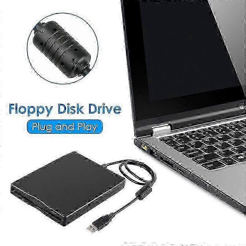 USB Floppy Disk Reader Drive 3.5In for Windows 7 8 2000 XP Vista PC Edition 1129