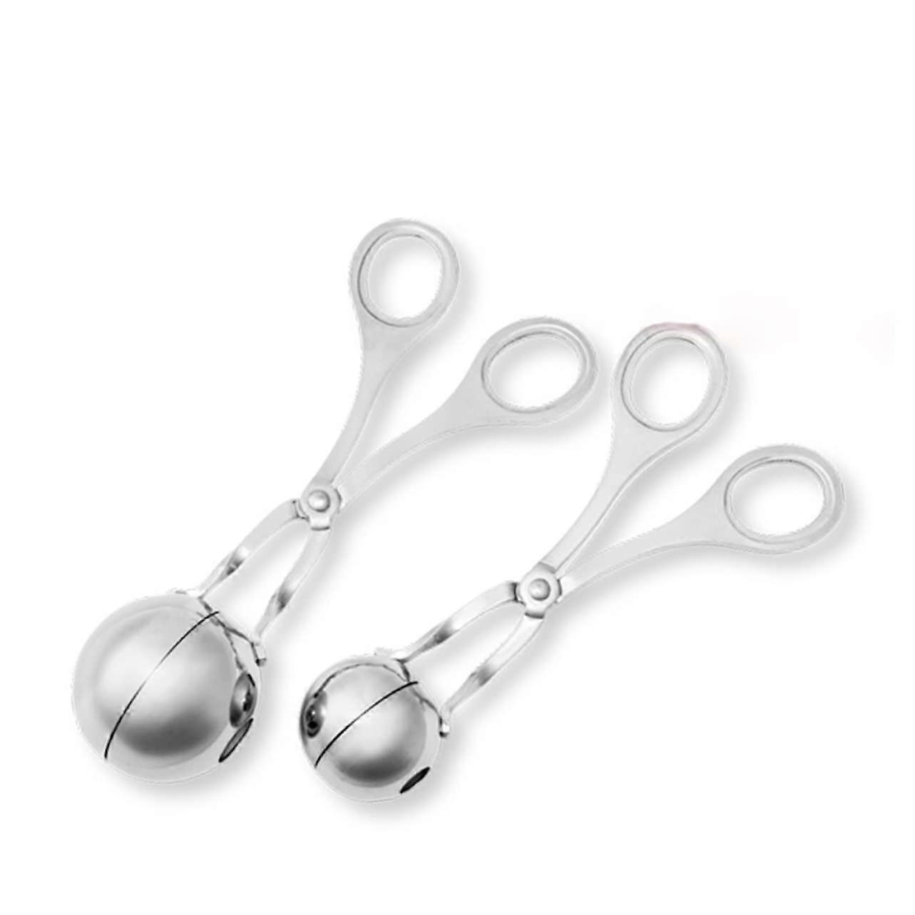 Stainless Steel Meatball Maker Scoop with Handle for Quick Even Shaping and Easy Clean Kitchen Tool