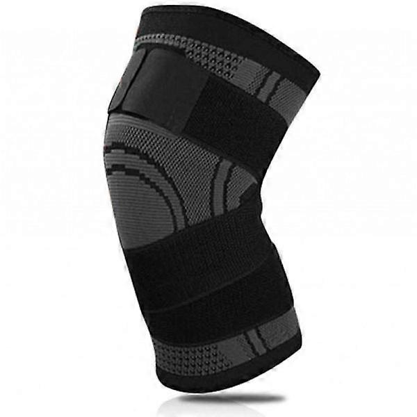 Adjustable Knee Pads / Support Pads Black M - Black