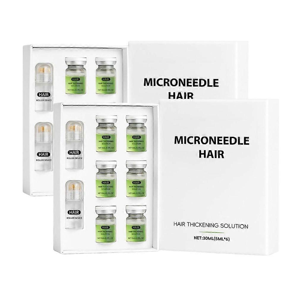 6 st/set Alphainfuse håråterväxtsystem, avancerad hårväxtbehandling Ginseng