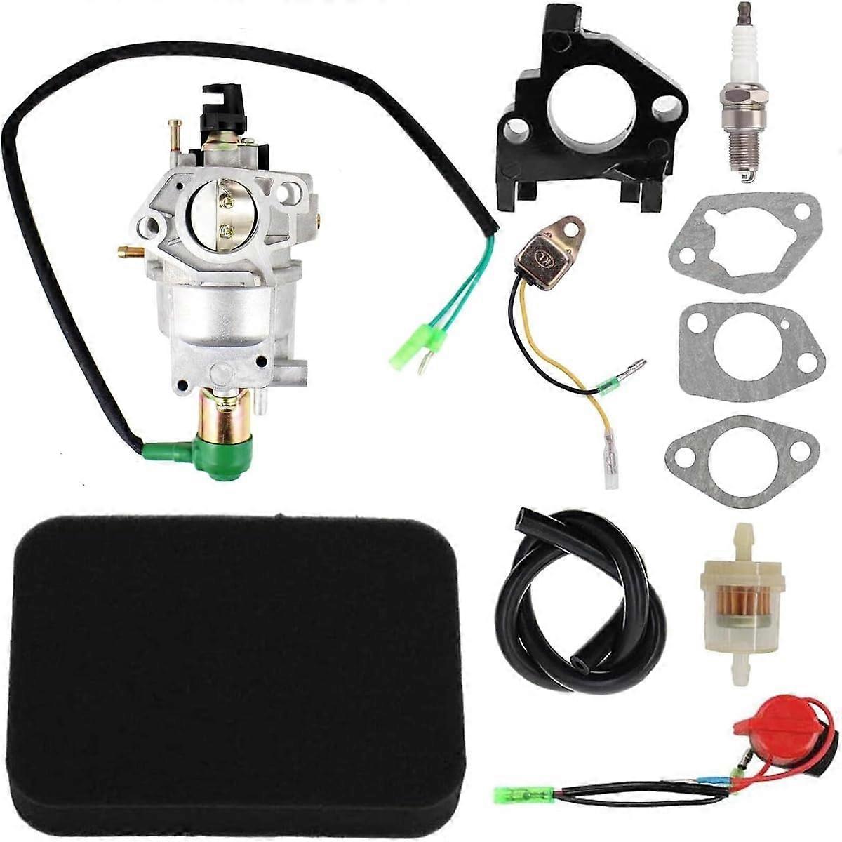 Generator Carburetor Replacement with Solenoid for Honda EM5000SX EM7000IS EU6500I Durable