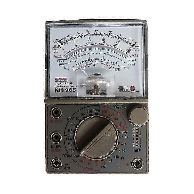 KH-965 Range AC DC Pointer Type Analog Meter Multimeter Voltmeter Tester 25-26