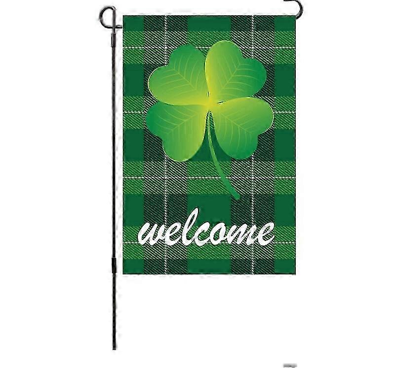 Shamrock Garden Flag, Celebrates Irish Culture 25-26