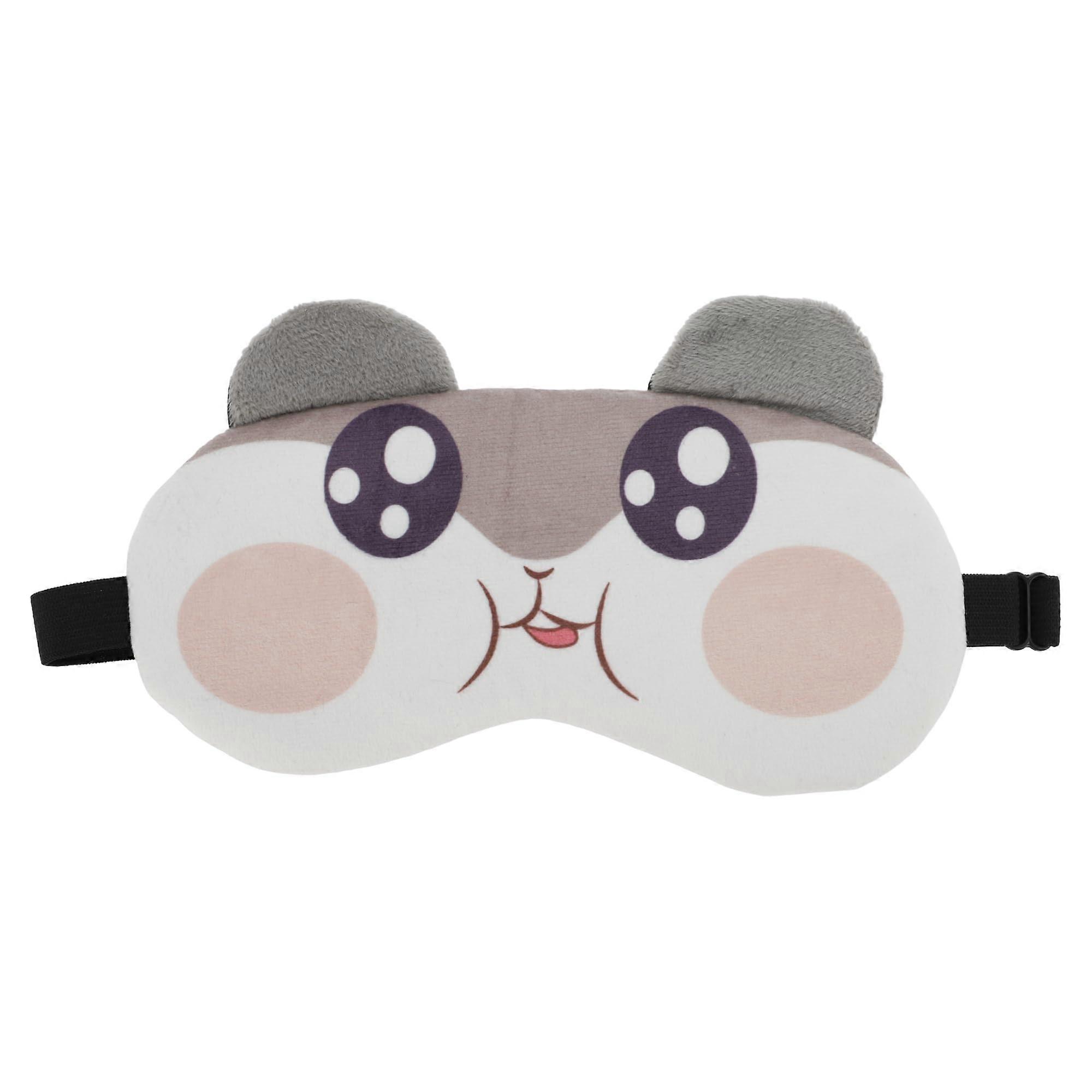 Comfortable Polyester Sleep Mask with Light Blocking and Adjustable Strap for Travel