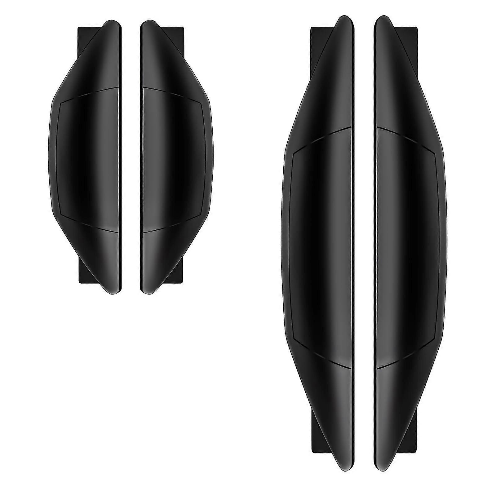 4PCS Car Door Edge Guard AntiCollision Protector Trim, Universal ScratchResistant SelfAdhesive Black
