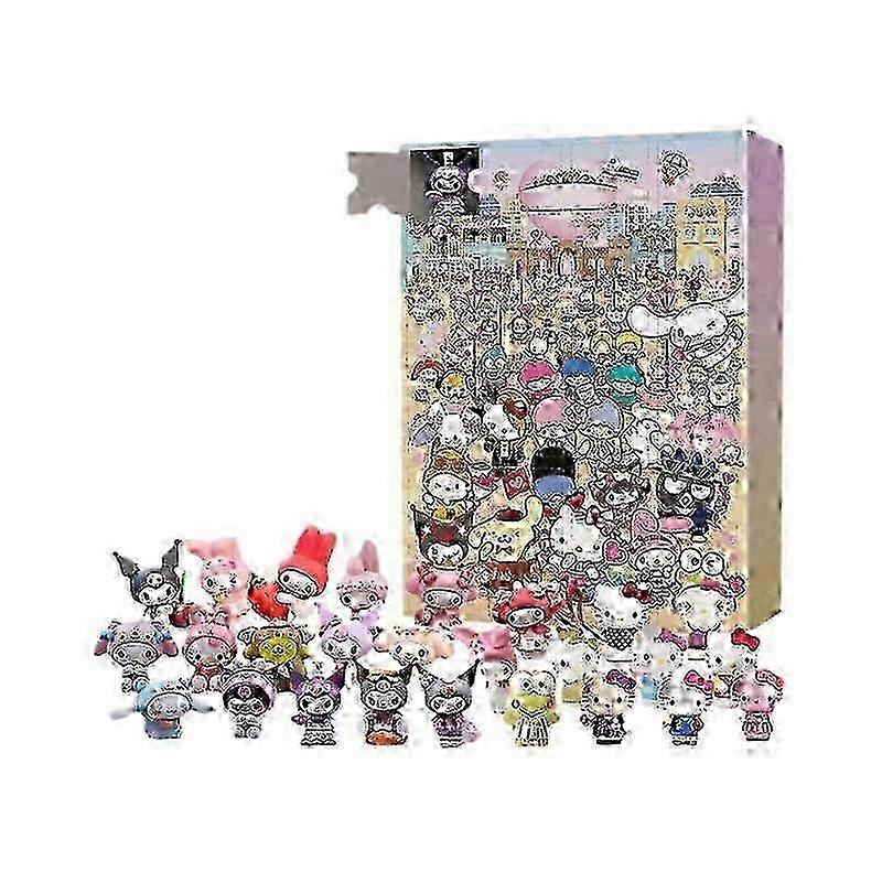 2025 Christmas Advent Calendar 2024 Stitch Christmas Advent Calendar Blind Box 24 Christmas Countdown Gift Ornamentschrui20