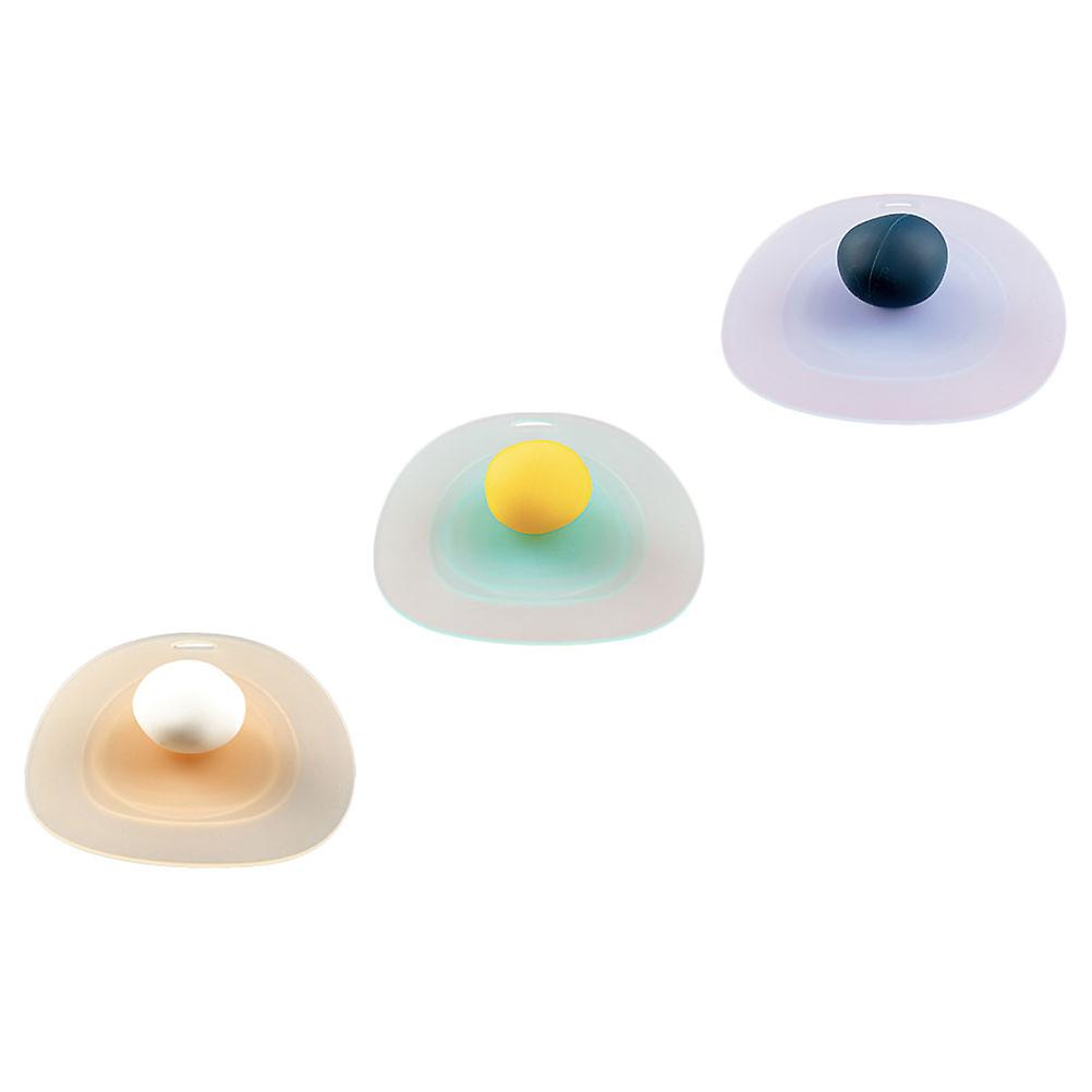 Leakproof Silicone Cup Lid Cover for Cup Use 3Pcs Assorted