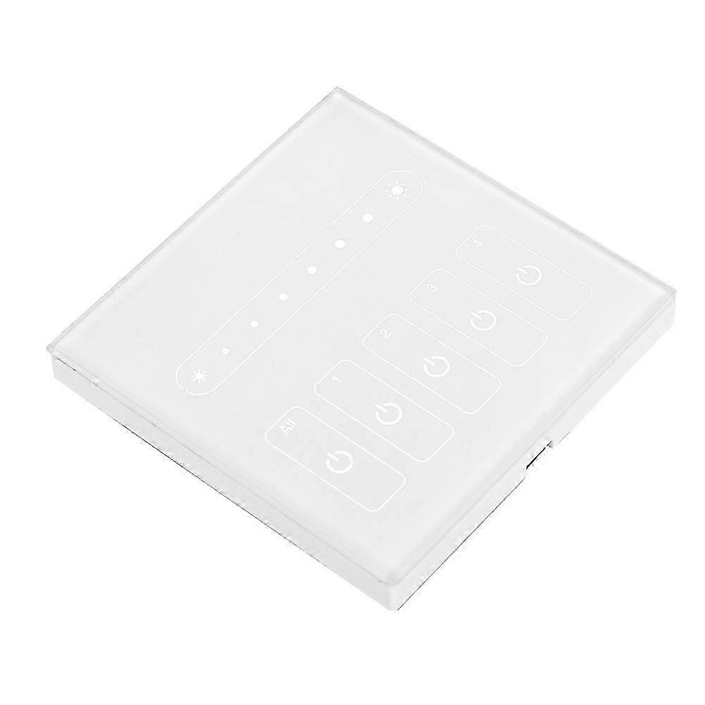 2026 Milight 0-10V LED Panel 2.4G Wireless 4 Zone Touch Panel Controller