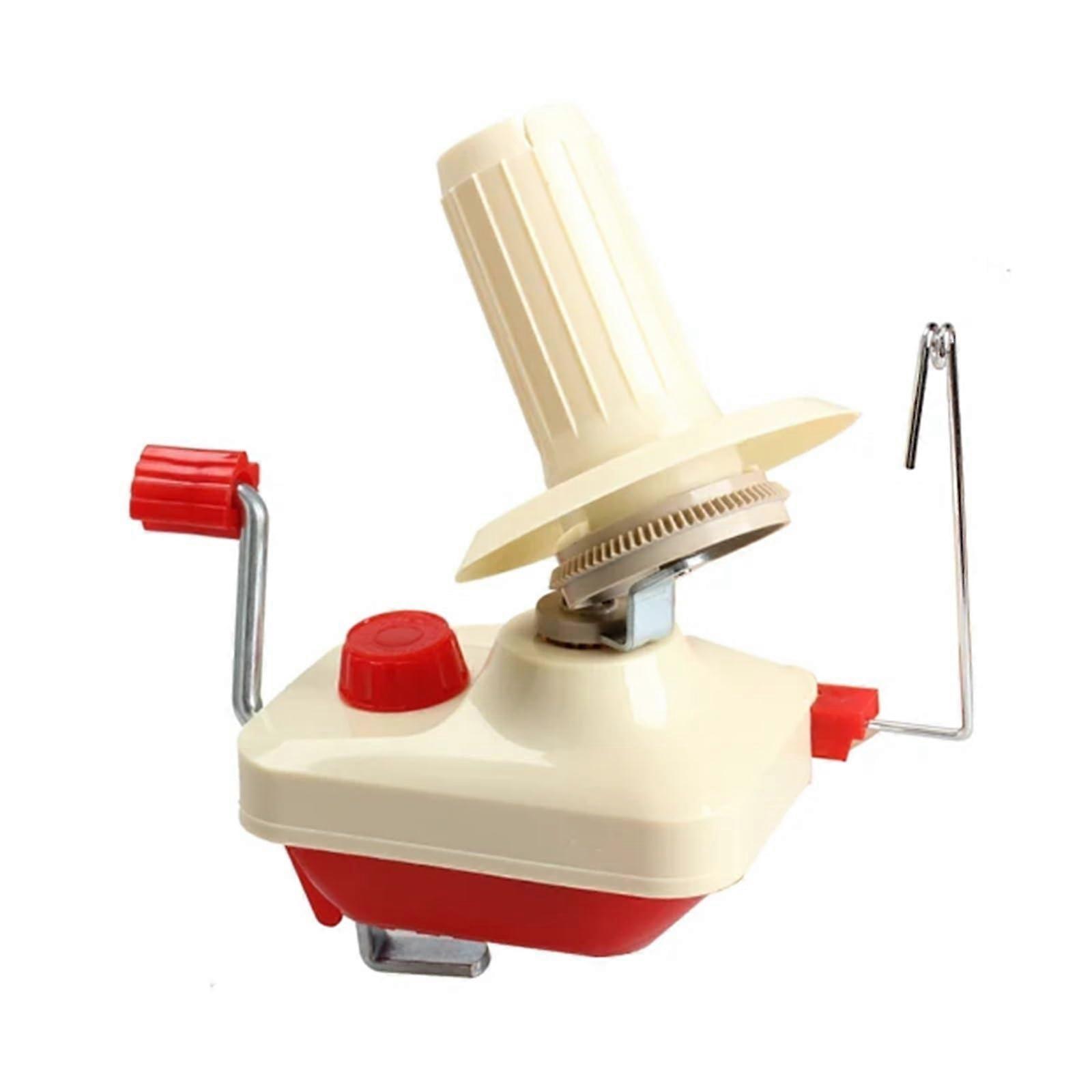 Manual Handheld Yarn Winder for Knitting and Crocheting, Fast Compact DIY String Ball Maker