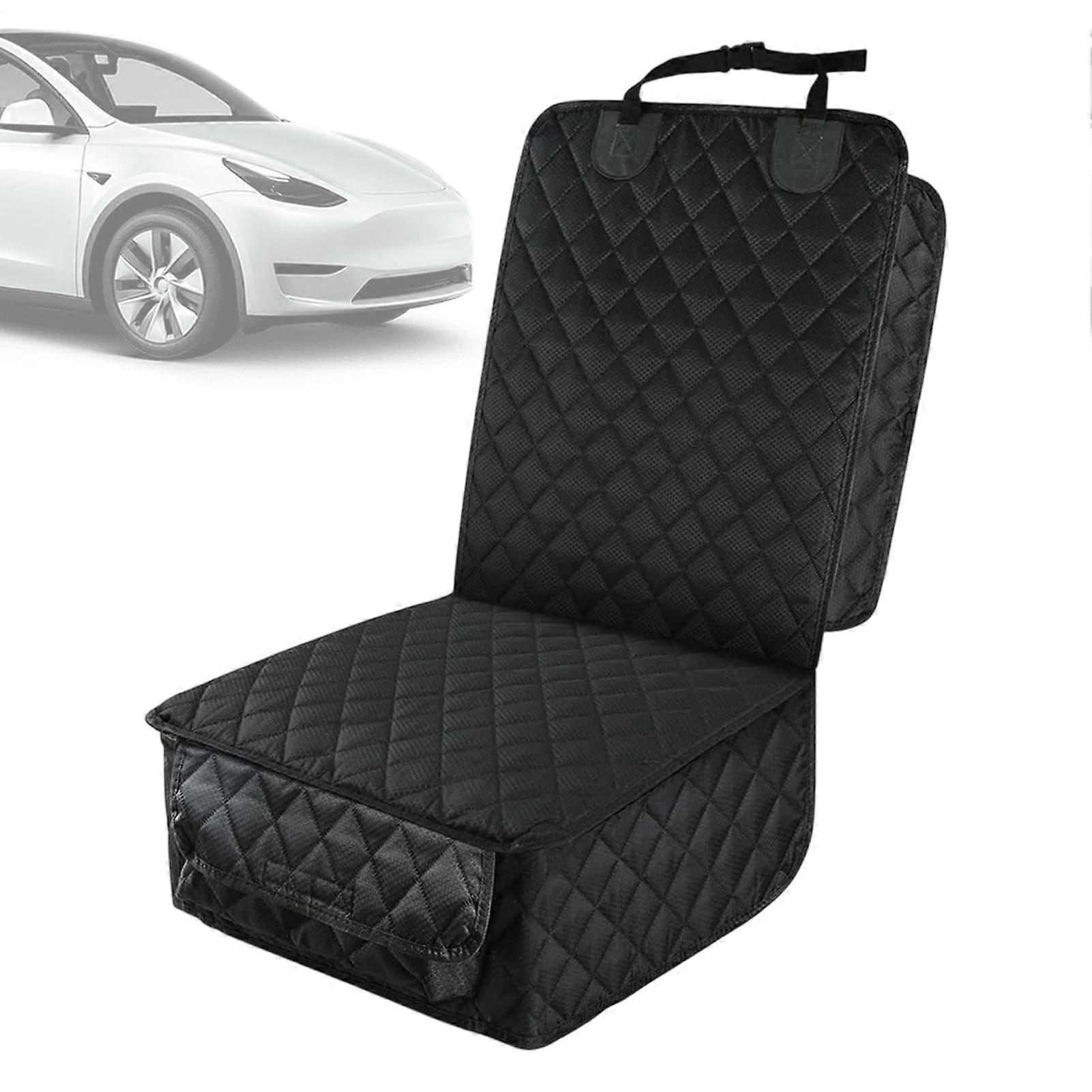 Car Front Seat Pet Cover Waterproof Scratchproof Leather NonSlip Protector for Road Trips