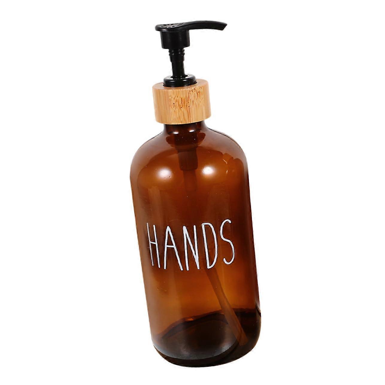 Large Capacity Soap Dispenser with Easy Press Pump, Refillable Shampoo Bottle for Bathroom or Shower