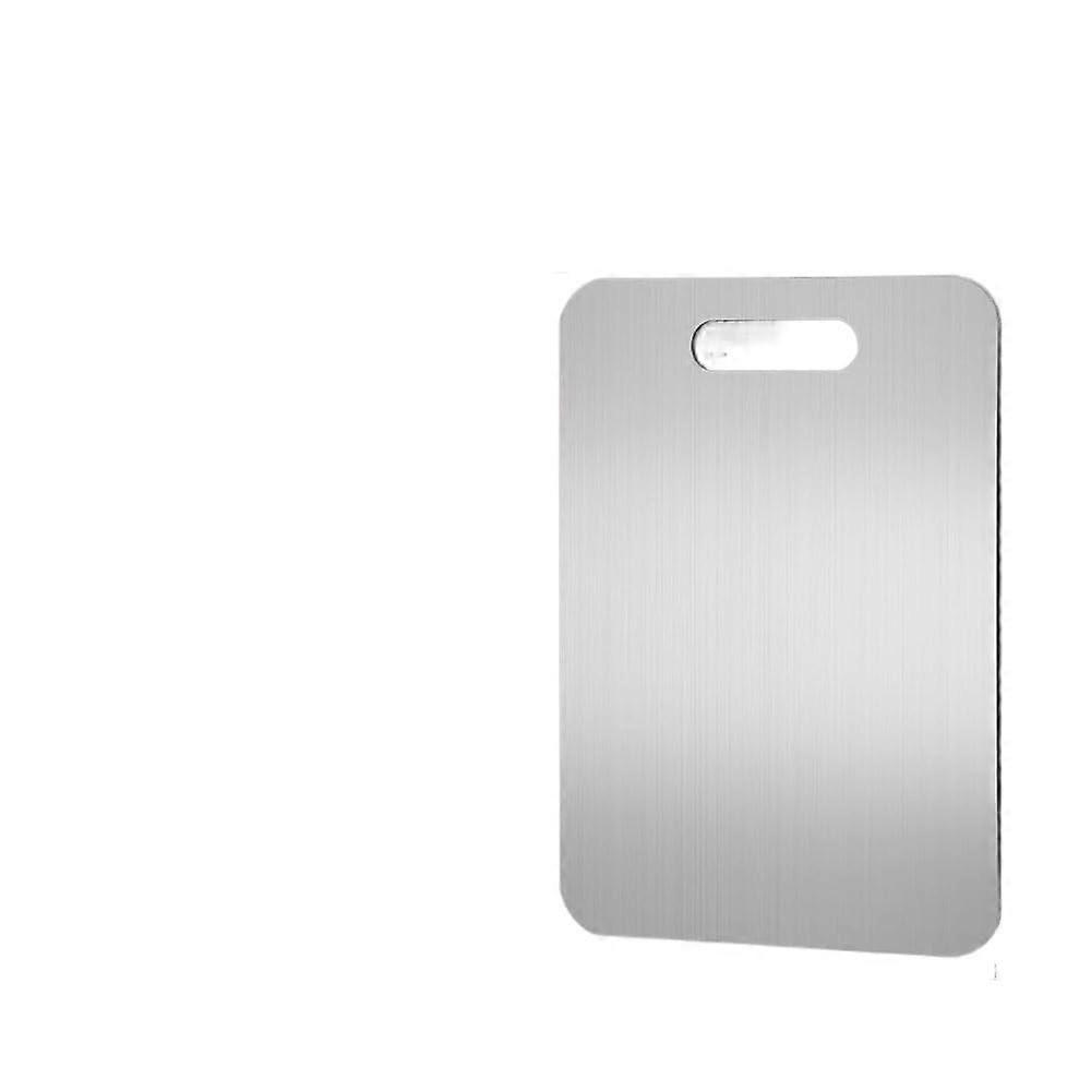 Stainless Steel Cutting Board DualSided MildewProof Easy Clean Large Kitchen Chopping Board