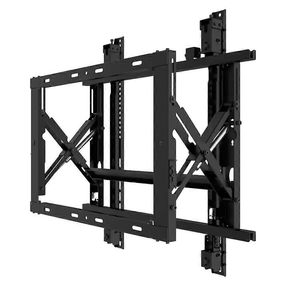 55 Inch Portrait Video Wall Mount Bracket with Micro Adjustment and Seamless Bezel Alignment