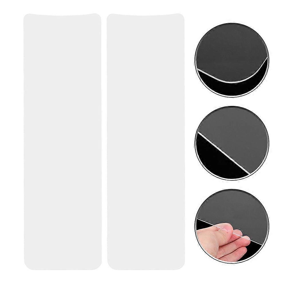 12Pcs Hair Highlighting Board for Professional Dye Application Transparent Design