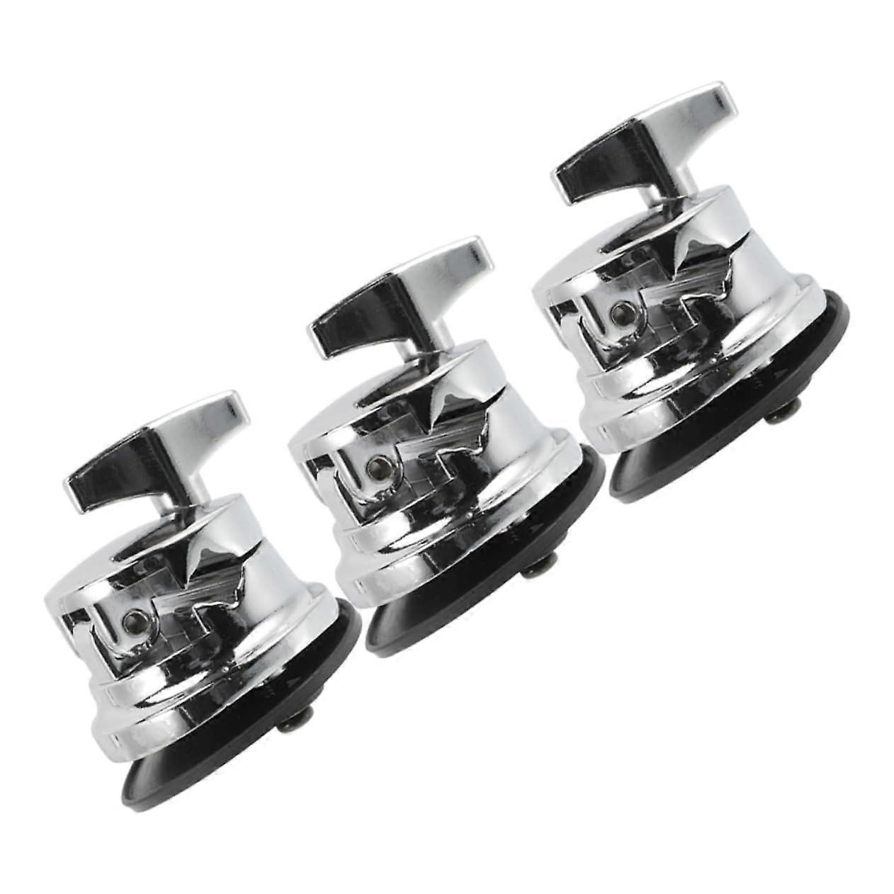 3pcs Drum Leg Mount Bracket Durable Drum Hardware for Stable Setup and Versatile Use