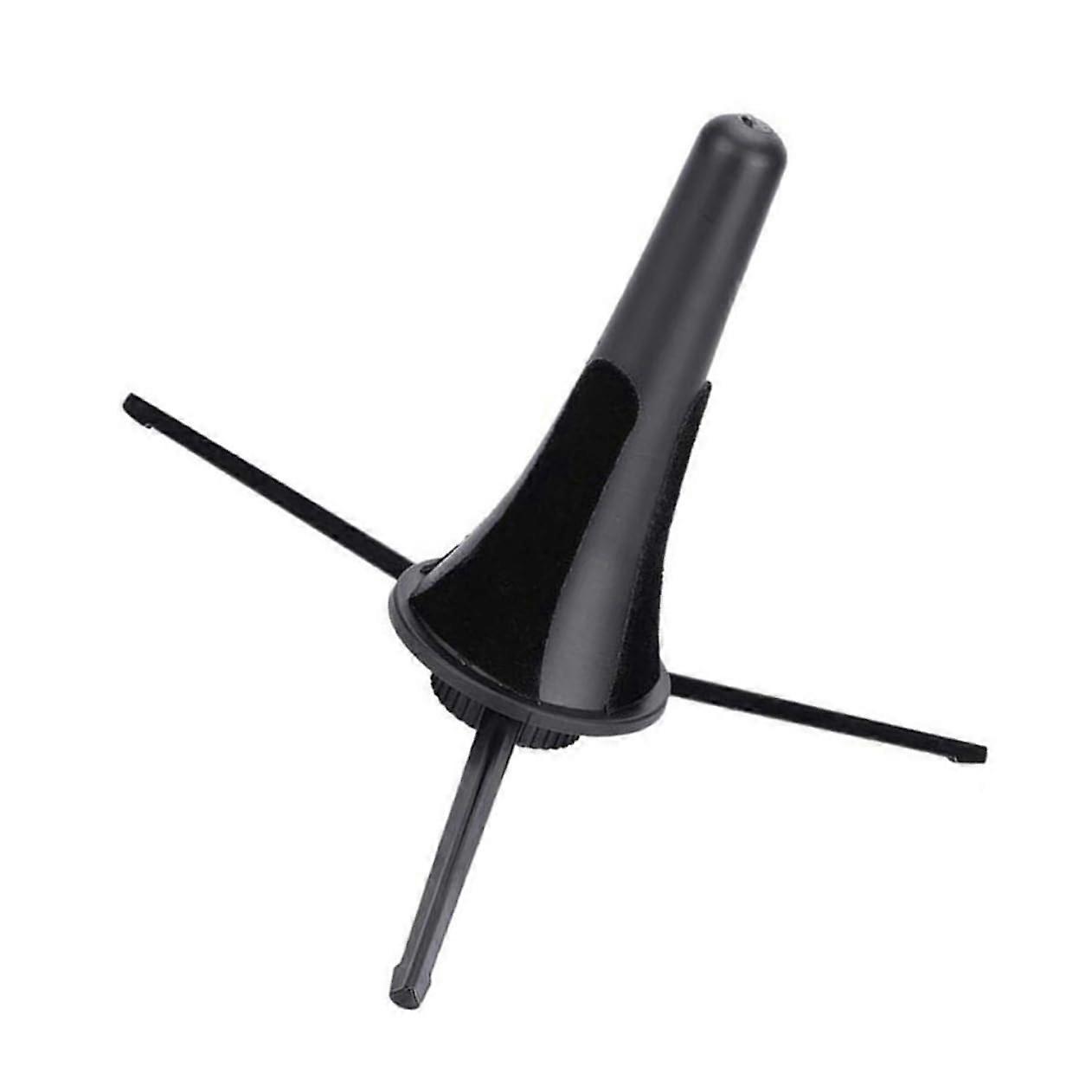 Clarinet Stand with Stable Tripod Base, Foldable Compact Design and Universal Clarinet Fit