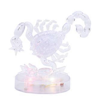 DIY Assembly Puzzle with LightUp Base Jigsaw Puzzle Children Kid Toy Decoration(Puzzle Toy )