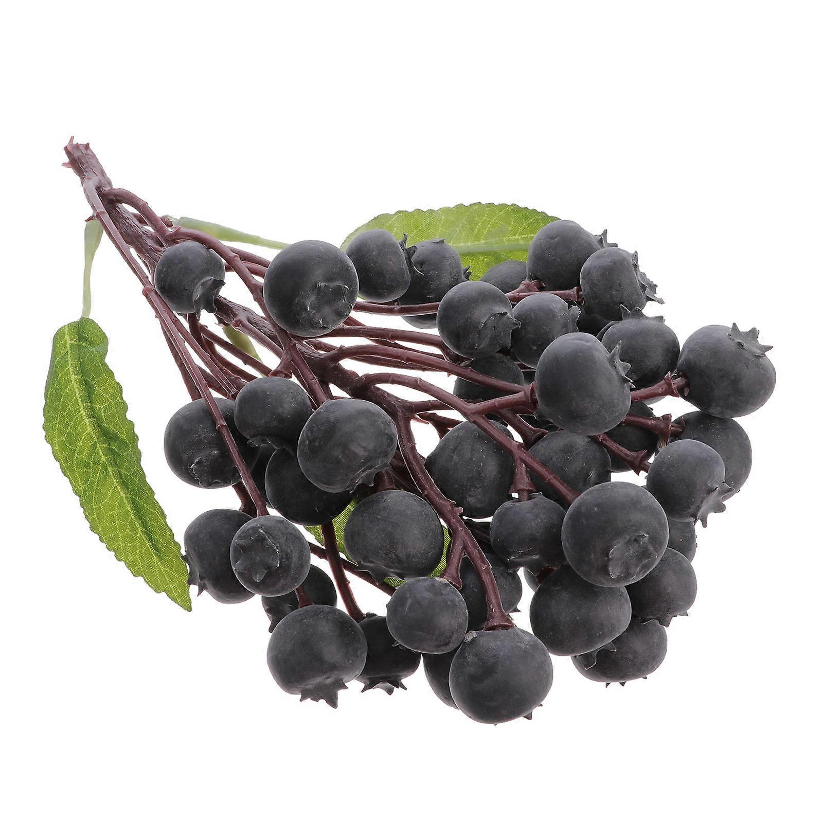 Fake Blueberries Decor Foam Simulation for Cluster