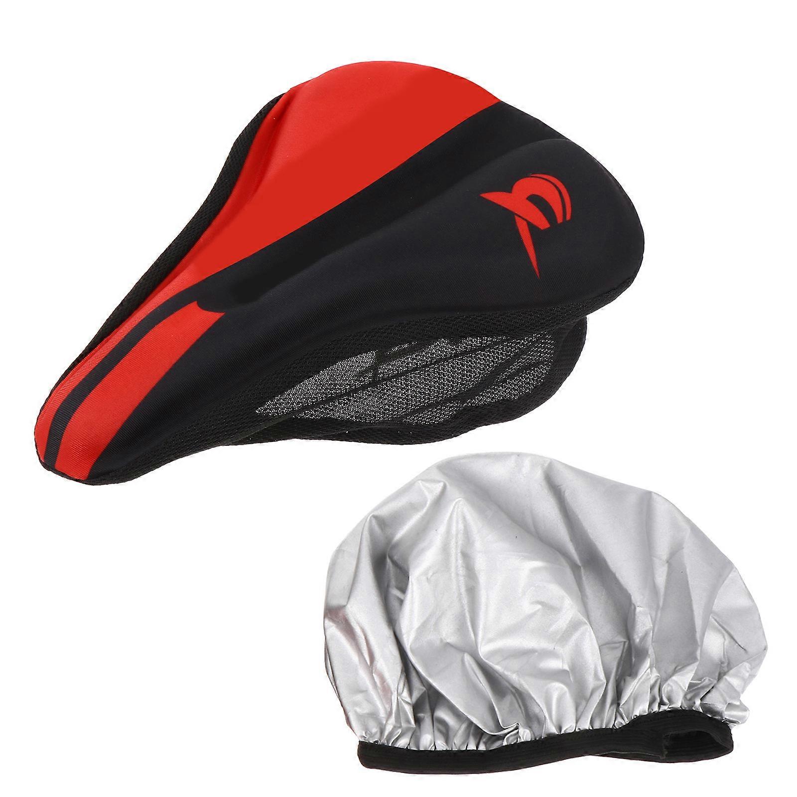 Bike Saddle Thick Silicone Cushion for Comfortable Ride