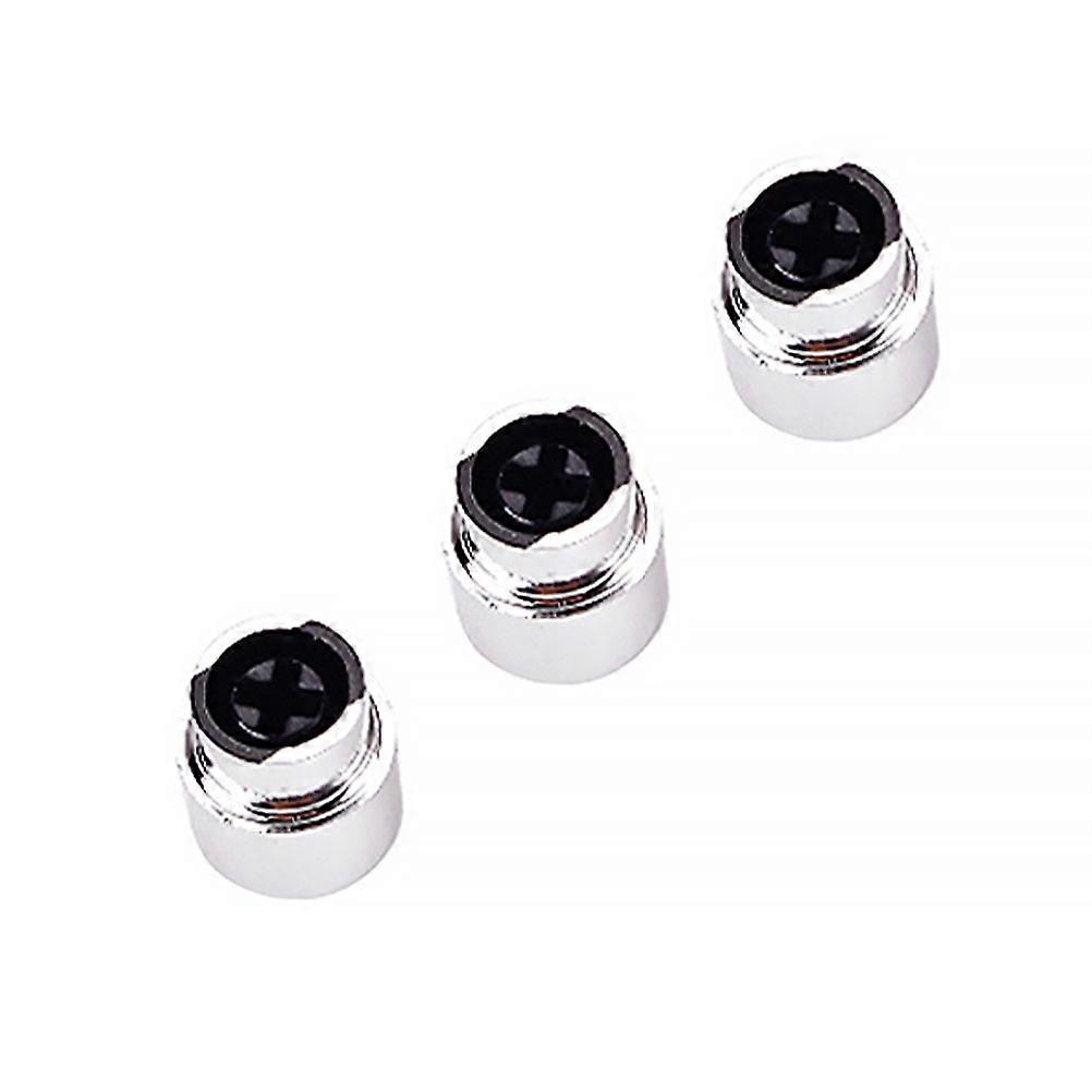 Electric Guitar Toggle Tip Knob Silver for 5 Way Switch 3Pcs Pack