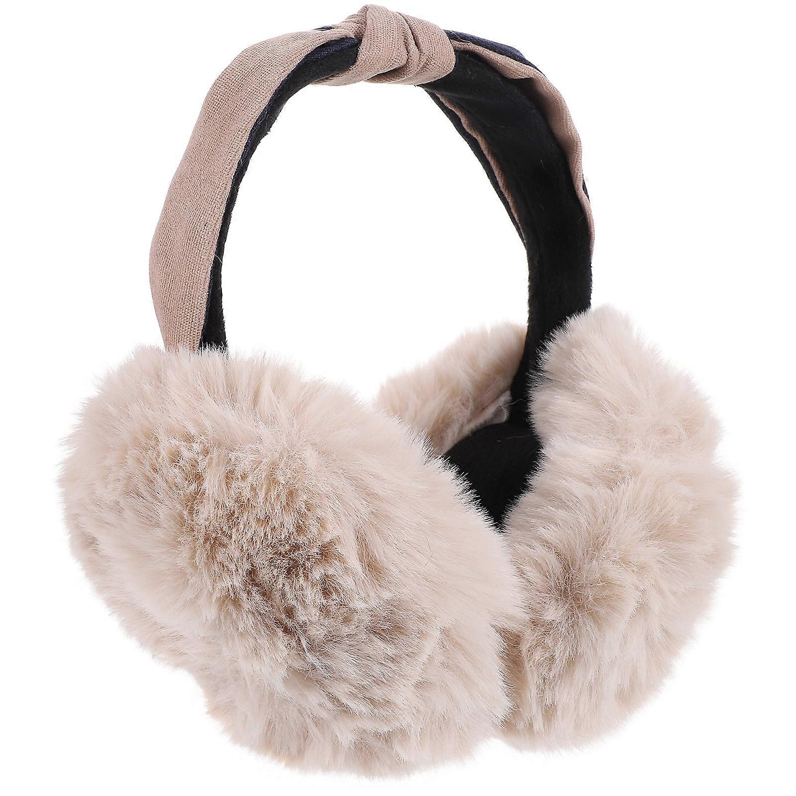 Plush Ear Muff for Ear Warming with Reusable Warm Keeping Winter Earmuff