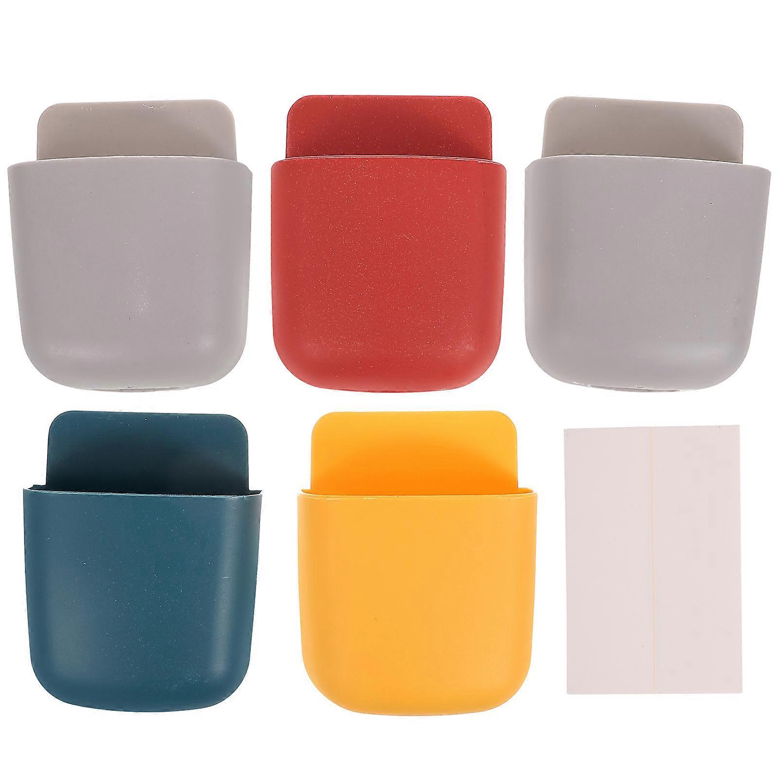 Cat Shaped Storage Box for Charging Cable Organizer 5Pcs Plastic Assorted