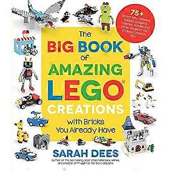 Den store bog med fantastiske LEGO-kreationer med klodser, du allerede har: 75+ helt nye køretøjer, robotter, drager, slotte, spil og andre projekter til børn