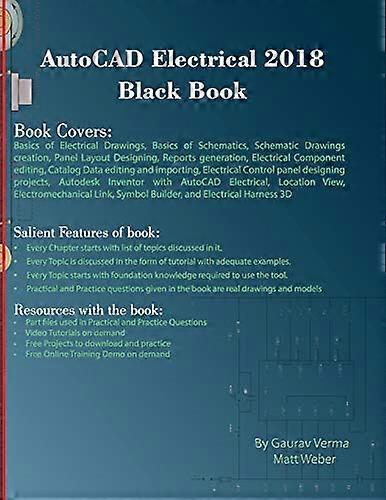 AutoCAD Electrical 2018 Black Book
