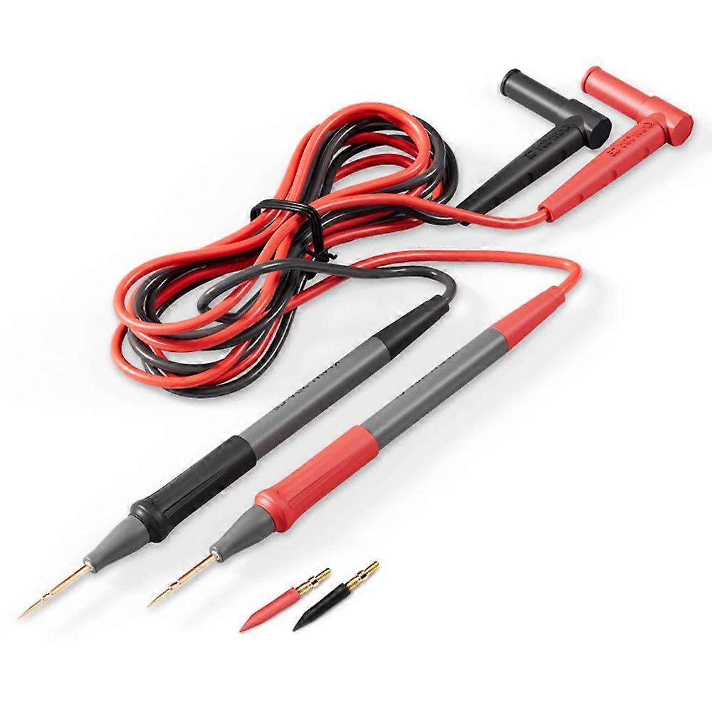 YCS Multimeter Test Leads Kit, 0.28mm Ultra Sharp Needle Tip Replaceable Probes