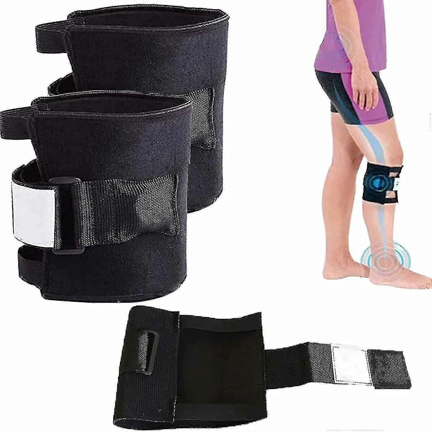 2 pz Sciatica Sollievo Dolore Brace, Sciatica Gamba Brace, Strumento Automassaggio Per Sciatica-m.3432